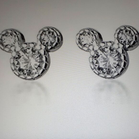 New Mouse Stud Earrings Hypoallergenic New Dainty - Picture 1 of 3